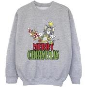 Sweat-shirt enfant Dessins Animés Merry Christmas Baubles