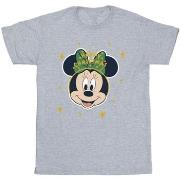 T-shirt enfant Disney Minnie Mouse Happy Christmas