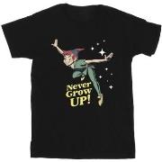 T-shirt enfant Disney Never Grow Up