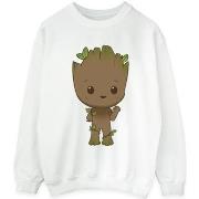 Sweat-shirt Marvel I Am Groot Chibi Wave Pose