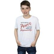 T-shirt enfant Marvel Great Responsibility