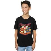 T-shirt enfant Marvel Fight Night Iron Man Vs Thanos