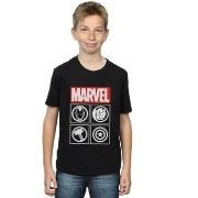 T-shirt enfant Marvel Avengers Icons