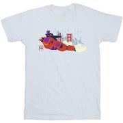 T-shirt Disney Big Hero 6 Baymax Hiro Bridge