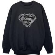 Sweat-shirt enfant Dc Comics Superman Logo Sketch
