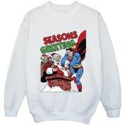 Sweat-shirt enfant Dc Comics Superman Santa Comic