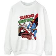 Sweat-shirt Dc Comics Superman Santa Comic