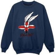 Sweat-shirt enfant Dessins Animés Coyote England Face