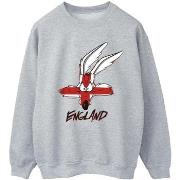 Sweat-shirt Dessins Animés Coyote England Face