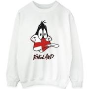 Sweat-shirt Dessins Animés Daffy England Face