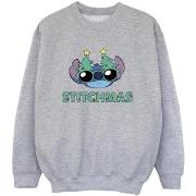 Sweat-shirt enfant Disney Stitchmas