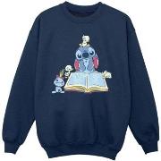 Sweat-shirt enfant Disney Reading Reading A Book