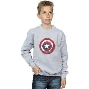 Sweat-shirt enfant Marvel Captain America Splatter Shield