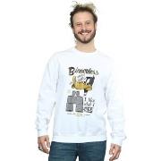 Sweat-shirt Dessins Animés Daffy Duck Binoculars