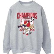 Sweat-shirt Dessins Animés Lola Football Champions