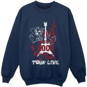 Sweat-shirt enfant Dessins Animés Monster Rock