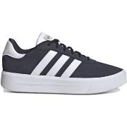 Baskets adidas Court Platform Suede