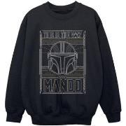 Sweat-shirt enfant Disney The Mandalorian The Way