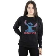 Sweat-shirt Disney Lilo And Stitch Stitch Cutie Pie