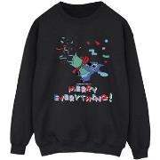 Sweat-shirt Disney Lilo And Stitch Stitch Merry Everything