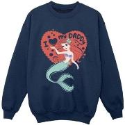 Sweat-shirt enfant Disney The Little Mermaid Love Daddy