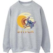 Sweat-shirt Disney Lilo Stitch Summer Waves