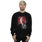 Sweat-shirt Marvel Avengers Endgame Black Widow Brushed