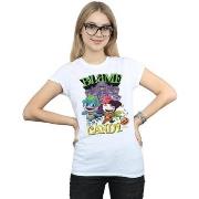 T-shirt Dc Comics Super Friends Blame It On The Candy