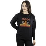 Sweat-shirt Scooby Doo Palm Trees