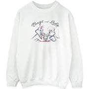 Sweat-shirt Dessins Animés Bugs And Lola Sketch