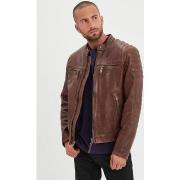 Veste Daytona CRUCES LAMB PAOLO DARK COGNAC