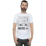 T-shirt Disney Cars Jackson Storm Blueprint