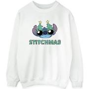 Sweat-shirt Disney Stitchmas