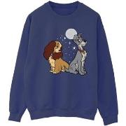 Sweat-shirt Disney Lady And The Tramp Moon