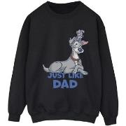 Sweat-shirt Disney Lady And The Tramp Just Like Dad