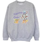 Sweat-shirt enfant Disney The Mandalorian Eggstra Cute