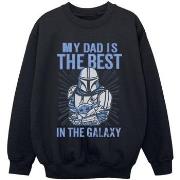 Sweat-shirt enfant Disney Mandalorian Best Dad