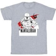 T-shirt enfant Disney The Mandalorian Shoots