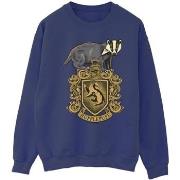 Sweat-shirt Harry Potter Hufflepuff Sketch Crest