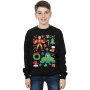 Sweat-shirt enfant Marvel Christmas Day