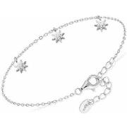 Bijoux Orusbijoux Bracelet Argent Charms Pavé Stella Sertie De Zirconi...