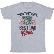 T-shirt enfant Disney Mandalorian Yoda Dad