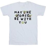 T-shirt enfant Disney The Mandalorian May The Force Be With You