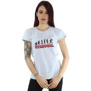 T-shirt Marvel Deadpool Evolution