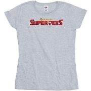 T-shirt Dc Comics DC League Of Super-Pets Movie Logo