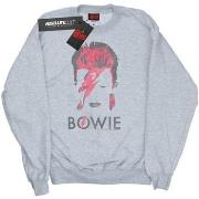 Sweat-shirt David Bowie Aladdin Sane Distressed