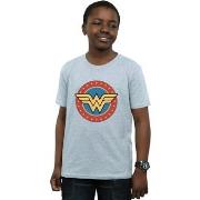 T-shirt enfant Dc Comics Wonder Woman Circle Logo