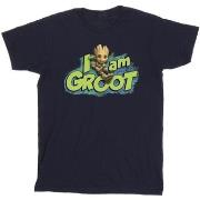 T-shirt enfant Marvel Guardians Of The Galaxy I Am Groot Jumping