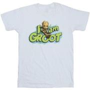 T-shirt enfant Marvel Guardians Of The Galaxy I Am Groot Jumping