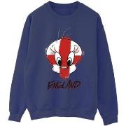 Sweat-shirt Dessins Animés Tweety England Face